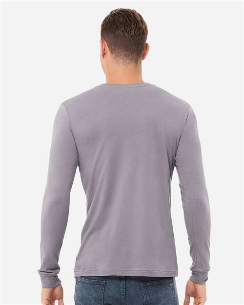 BELLA + CANVAS 3501 - Unisex Jersey Long Sleeve Tee - Storm