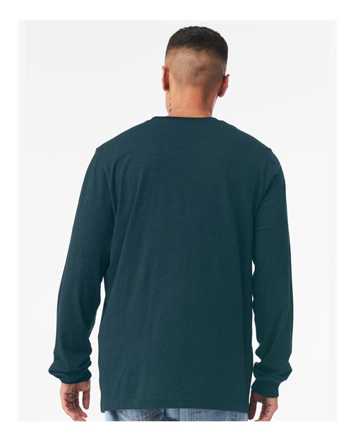BELLA + CANVAS 3501 - Unisex Jersey Long Sleeve Tee - Atlantic