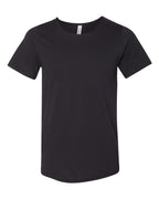 BELLA + CANVAS 3014 — Unisex Raw Neck Tee — Black