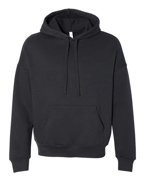 BELLA + CANVAS 3729 - Unisex Sponge Fleece Drop Shoulder Hoodie Sweatshirt - Black