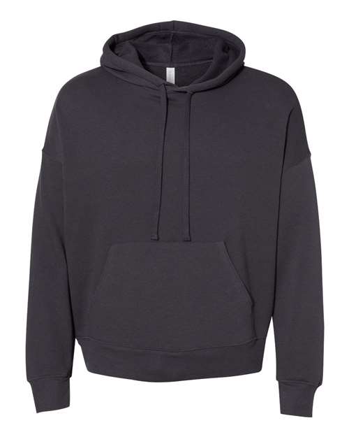 BELLA + CANVAS 3729 - Unisex Sponge Fleece Drop Shoulder Hoodie Sweatshirt - Dark Grey