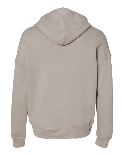 BELLA + CANVAS 3729 - Unisex Sponge Fleece Drop Shoulder Hoodie Sweatshirt - Heather Stone