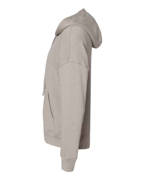 BELLA + CANVAS 3729 - Unisex Sponge Fleece Drop Shoulder Hoodie Sweatshirt - Heather Stone
