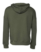 BELLA + CANVAS 3729 - Unisex Sponge Fleece Drop Shoulder Hoodie Sweatshirt - Military Green