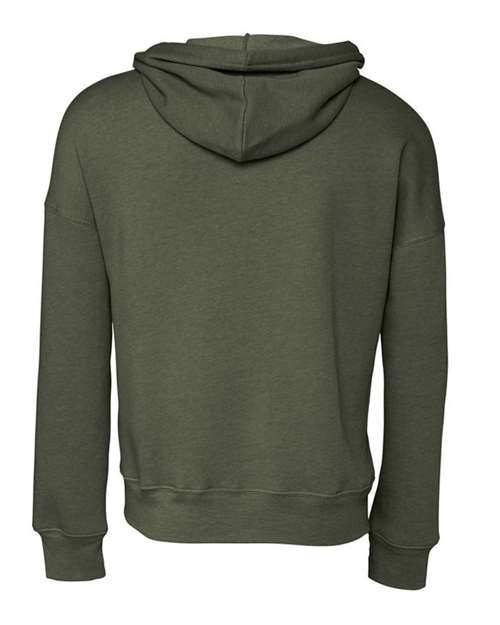 BELLA + CANVAS 3729 - Unisex Sponge Fleece Drop Shoulder Hoodie Sweatshirt - Military Green