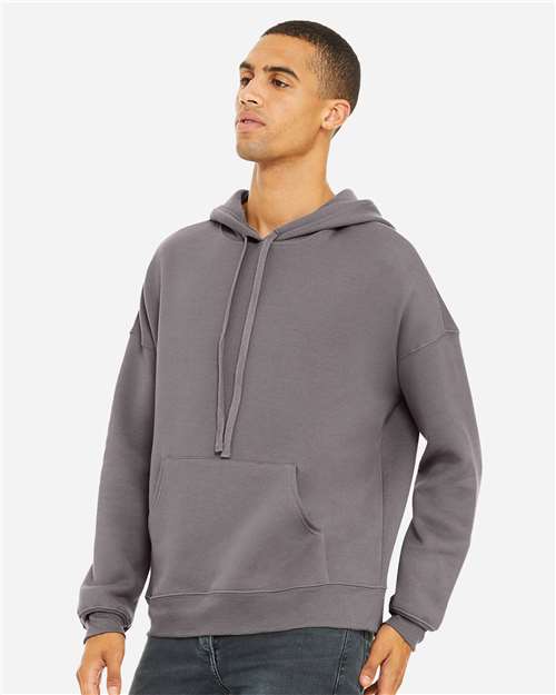 BELLA + CANVAS 3729 - Unisex Sponge Fleece Drop Shoulder Hoodie Sweatshirt - Storm