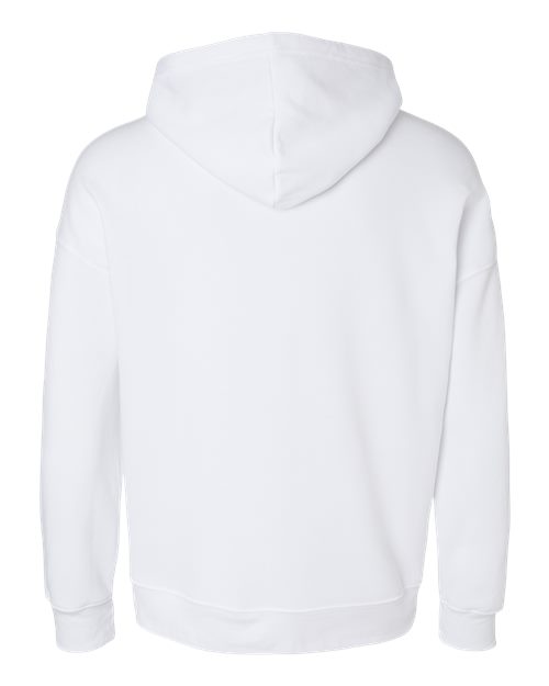 BELLA + CANVAS 3729 - Unisex Sponge Fleece Drop Shoulder Hoodie Sweatshirt - White