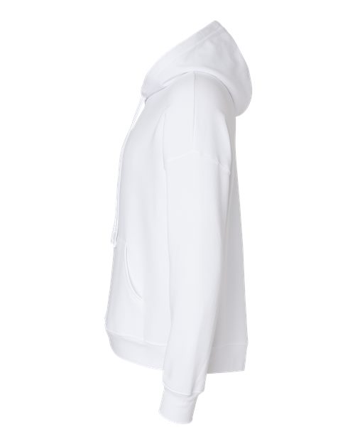 BELLA + CANVAS 3729 - Unisex Sponge Fleece Drop Shoulder Hoodie Sweatshirt - White