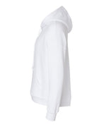 BELLA + CANVAS 3729 - Unisex Sponge Fleece Drop Shoulder Hoodie Sweatshirt - White
