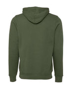 BELLA + CANVAS 3719 - Unisex Sponge Fleece Hoodie Sweatshirt - Military Green