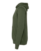 BELLA + CANVAS 3719 - Unisex Sponge Fleece Hoodie Sweatshirt - Military Green