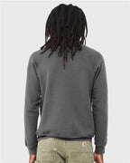 BELLA + CANVAS 3901 - Unisex Sponge Fleece Raglan Crewneck Sweatshirt - Asphalt
