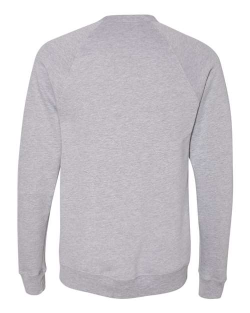 BELLA + CANVAS 3901 - Unisex Sponge Fleece Raglan Crewneck Sweatshirt - Athletic Heather