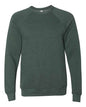 BELLA + CANVAS 3901 - Unisex Sponge Fleece Raglan Crewneck Sweatshirt - Heather Forest