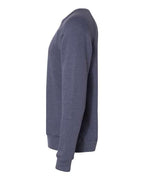 BELLA + CANVAS 3901 - Unisex Sponge Fleece Raglan Crewneck Sweatshirt - Heather Navy