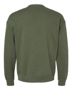 BELLA + CANVAS 3945 - Unisex Sponge Fleece Drop Shoulder Crewneck Sweatshirt - Military Green