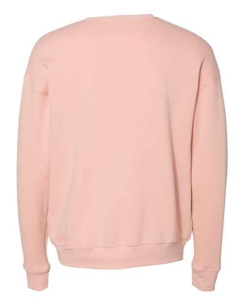 BELLA + CANVAS 3945 - Unisex Sponge Fleece Drop Shoulder Crewneck Sweatshirt - Peach