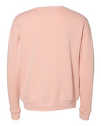 BELLA + CANVAS 3945 - Unisex Sponge Fleece Drop Shoulder Crewneck Sweatshirt - Peach