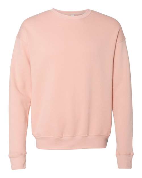 BELLA + CANVAS 3945 - Unisex Sponge Fleece Drop Shoulder Crewneck Sweatshirt - Peach