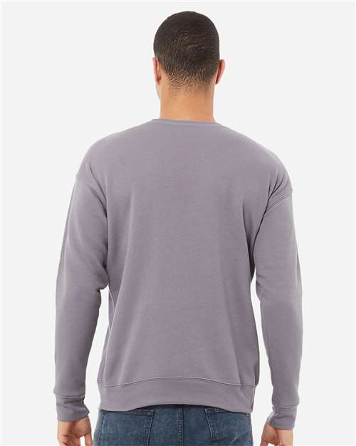 BELLA + CANVAS 3945 - Unisex Sponge Fleece Drop Shoulder Crewneck Sweatshirt - Storm