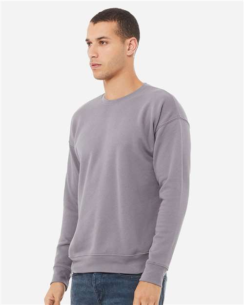 BELLA + CANVAS 3945 - Unisex Sponge Fleece Drop Shoulder Crewneck Sweatshirt - Storm