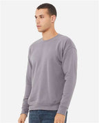 BELLA + CANVAS 3945 - Unisex Sponge Fleece Drop Shoulder Crewneck Sweatshirt - Storm