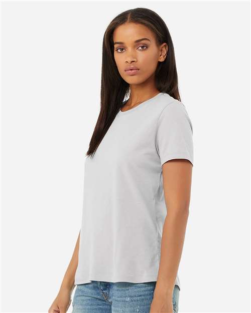 BELLA + CANVAS 6400 - Womens Relaxed Jersey Tee - Solid Athletic Grey