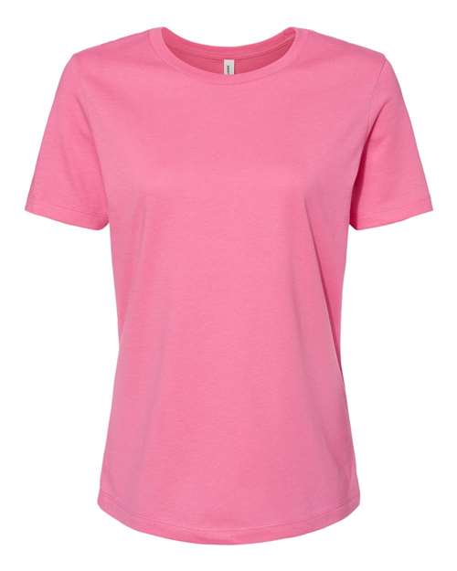 BELLA + CANVAS 6400 - Womens Relaxed Jersey Tee - Charity Pink