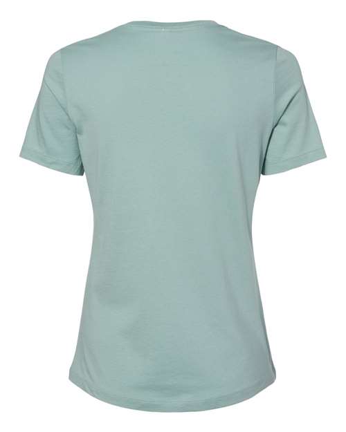 BELLA + CANVAS 6400 - Womens Relaxed Jersey Tee - Dusty Blue