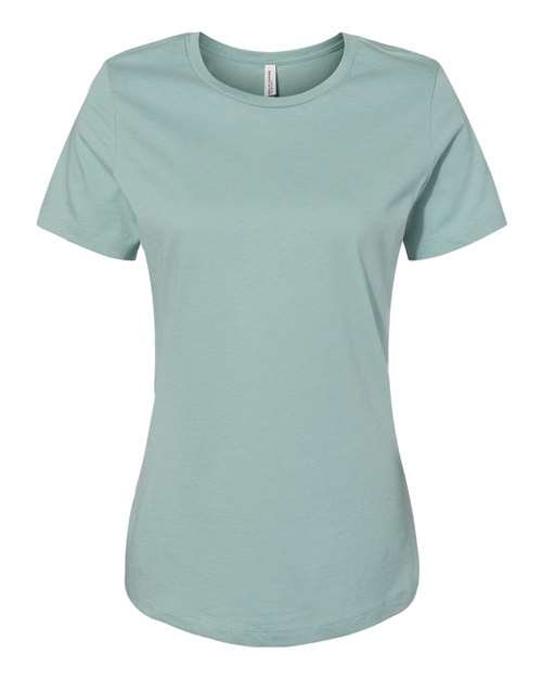 BELLA + CANVAS 6400 - Womens Relaxed Jersey Tee - Dusty Blue
