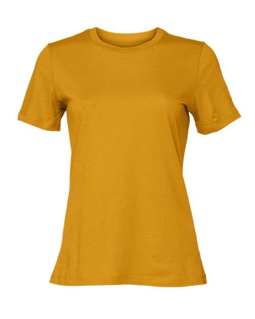 BELLA + CANVAS 6400 - Womens Relaxed Jersey Tee - Mustard