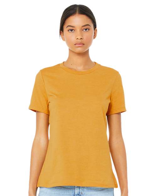 BELLA + CANVAS 6400 - Womens Relaxed Jersey Tee - Mustard