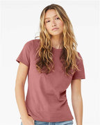 BELLA + CANVAS 6400 - Womens Relaxed Jersey Tee - Mauve