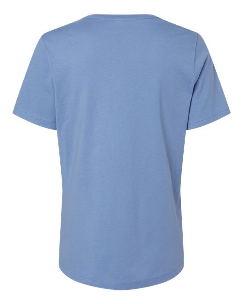 BELLA + CANVAS 6400 - Womens Relaxed Jersey Tee - Carolina Blue