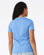 BELLA + CANVAS 6400 - Womens Relaxed Jersey Tee - Carolina Blue
