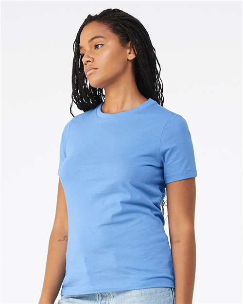 BELLA + CANVAS 6400 - Womens Relaxed Jersey Tee - Carolina Blue