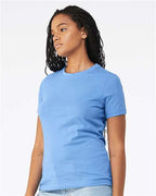 BELLA + CANVAS 6400 - Womens Relaxed Jersey Tee - Carolina Blue