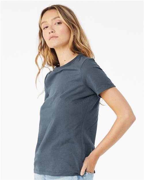 BELLA + CANVAS 6400 - Womens Relaxed Jersey Tee - Vintage Navy