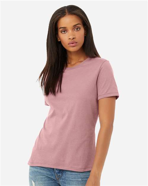 BELLA + CANVAS 6400 - Womens Relaxed Jersey Tee - Orchid