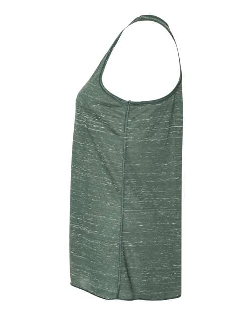 BELLA + CANVAS 8800 - Women's Flowy Racerback Tank - Forest Marble