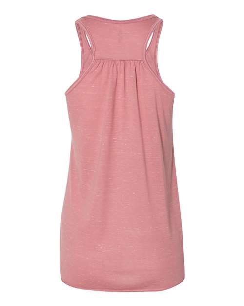 BELLA + CANVAS 8800 - Women's Flowy Racerback Tank - Mauve Marble