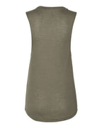 BELLA + CANVAS 8803 - Women's Flowy Scoop Muscle Tank - Military Green