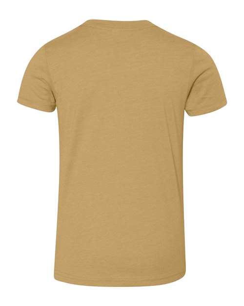 BELLA + CANVAS 3001Y - Youth Jersey Tee - Mustard