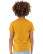 BELLA + CANVAS 3001Y - Youth Jersey Tee - Mustard