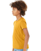 BELLA + CANVAS 3001Y - Youth Jersey Tee - Mustard