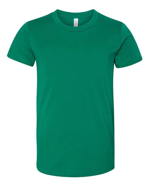 BELLA + CANVAS 3001Y - Youth Jersey Tee - Kelly