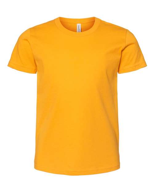 BELLA + CANVAS 3001Y - Youth Jersey Tee - Gold
