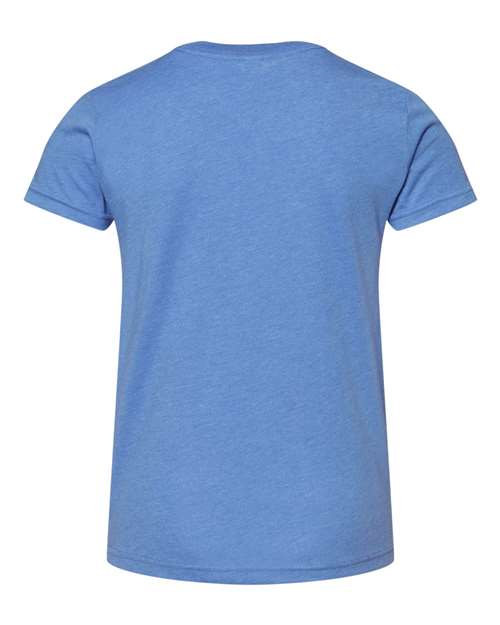 BELLA + CANVAS 3001Y - Youth Jersey Tee - Columbia Blue
