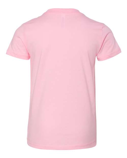 BELLA + CANVAS 3001Y - Youth Jersey Tee - Pink
