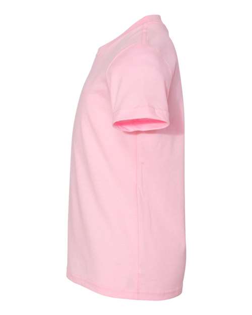 BELLA + CANVAS 3001Y - Youth Jersey Tee - Pink